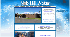 Desktop Screenshot of nobhillwater.org