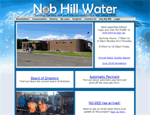Tablet Screenshot of nobhillwater.org